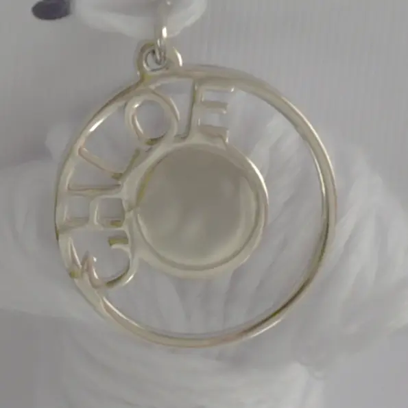 ViLouDrey YOU! argent pendentif rond 1x chloe 1.webp
