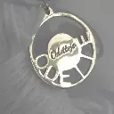 ViLouDrey YOU! argent pendentif rond 1x Odette 1.png.webp