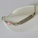ViLouDrey gourmette argent coeur rose 4.webp