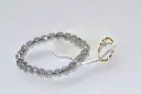 ViLouDrey bague rond aigue-marine 1