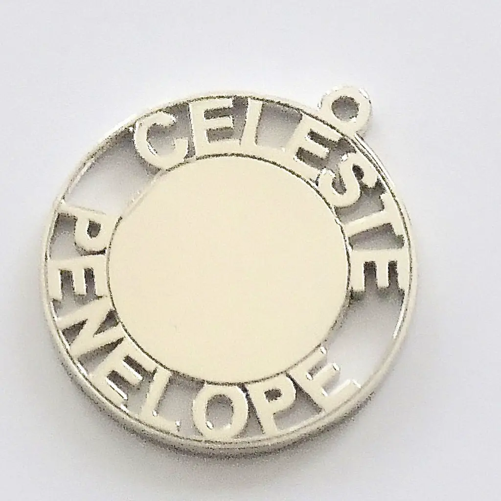 ViLouDrey YOU! argent pendentif rond 2x 9.webp