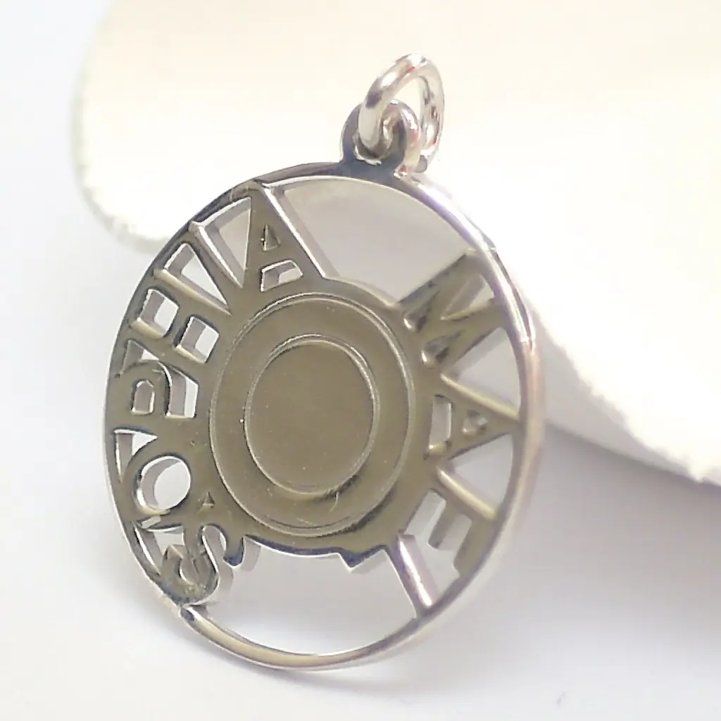 ViLouDrey YOU! argent pendentif rond 2x 7.webp