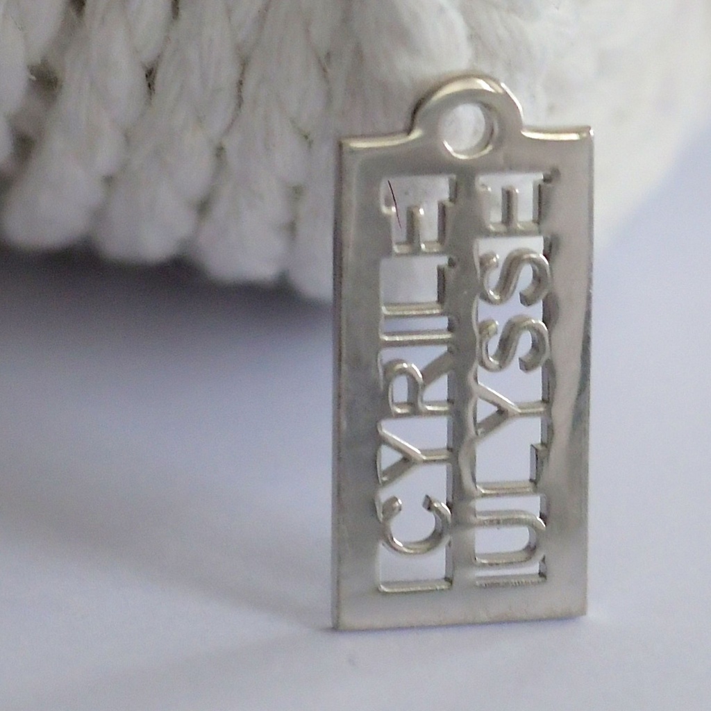 Pendentif YOU! Rectangle 2