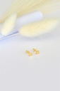 Boucles d'oreilles VIVIE coeurs en Or 18k