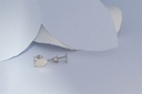 Boucles d'oreilles VIVIE nuages en argent