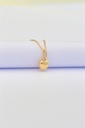 Pendentif VIVIE coeur bombé en or 18k