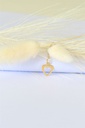 Pendentif VIVIE coeur ajouré en or 18k