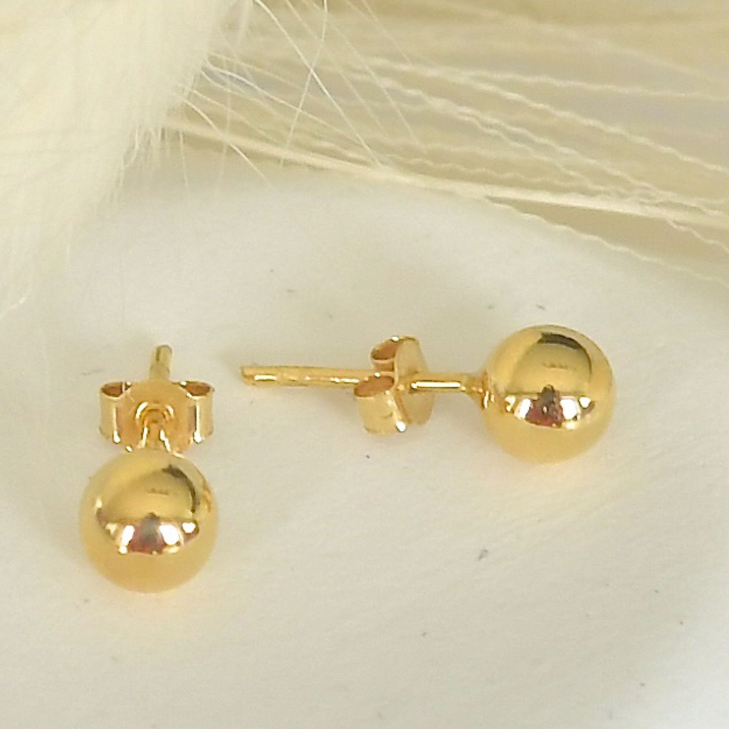 Boucles d'oreilles Hurry Up! ball en Or 18k
