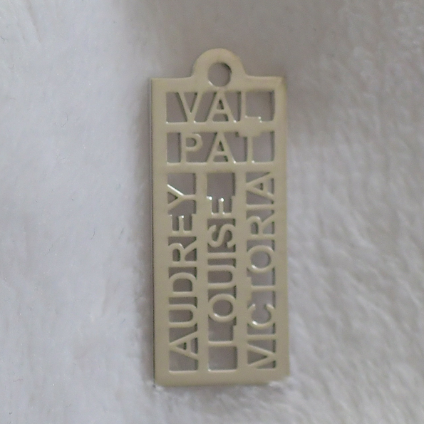 Pendentif YOU! Rectangle Familly