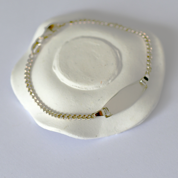 Gourmette Argent Classic