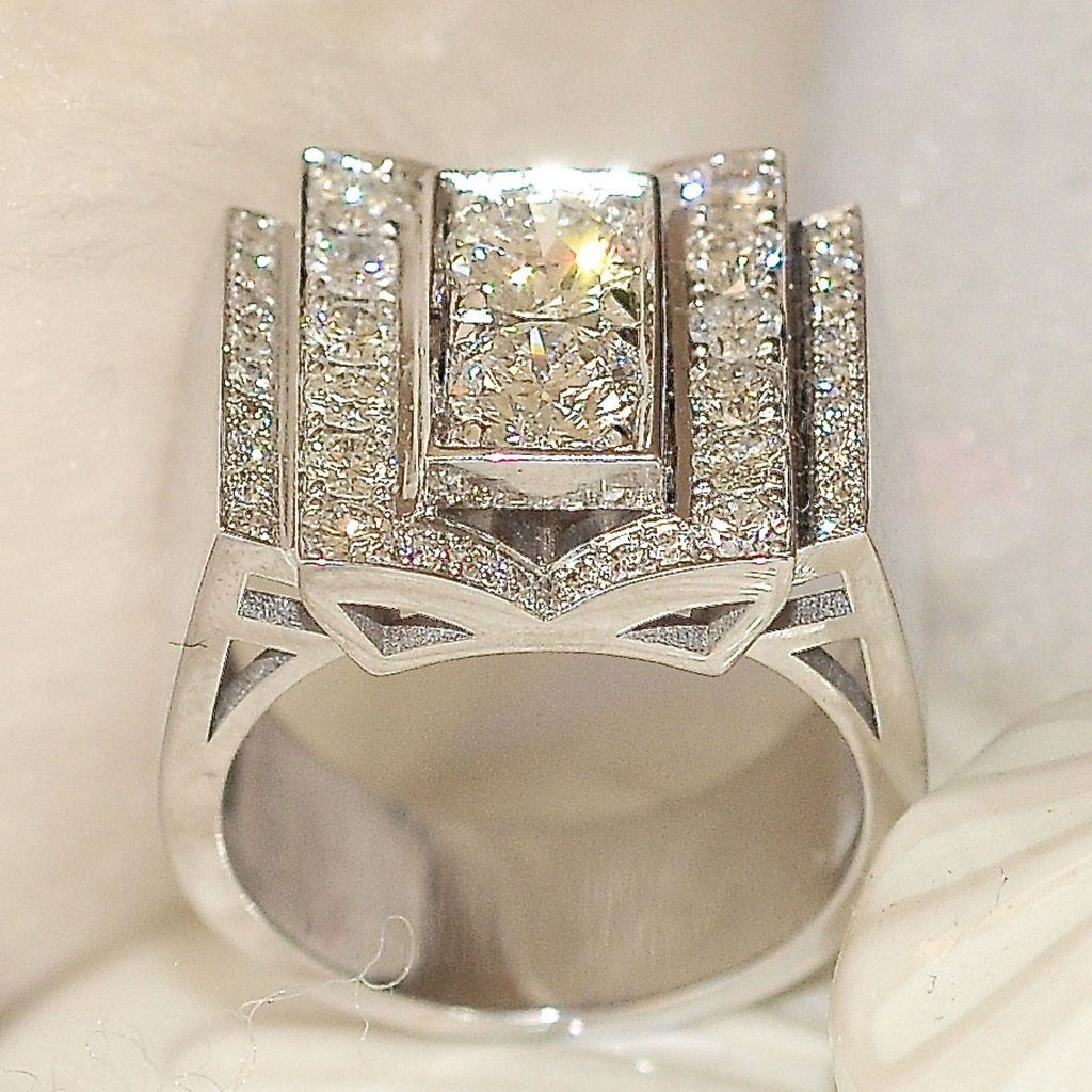 Bague ART DECO Book