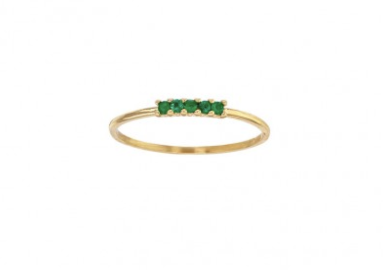 [ALV - Ring - 18 carats - Francis green] Bague FRANCIS Emeraude